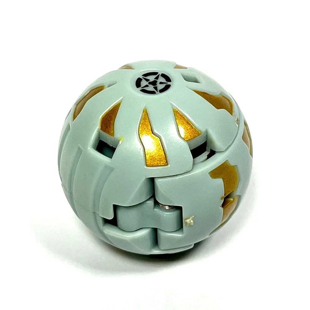 Bakugan Battle Brawlers B2 Haos Rattleoid 610G Snake Gray Spin Master Vintage